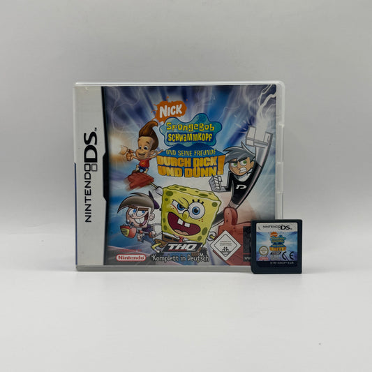 Nintendo DS Spiel | Spongebob Schwammkopf und seine Freunde: Durch Dick und Dünn!