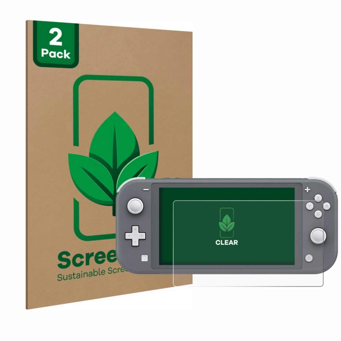 Nintendo Zubehör | Switch Lite Displayschutz 2x ScreenLeaf Clear