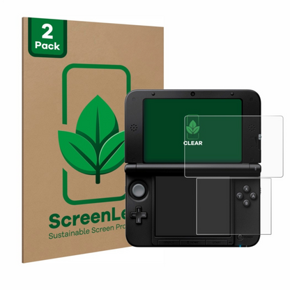 Nintendo Zubehör | 3DSXL Displayschutz 2x ScreenLeaf Clear