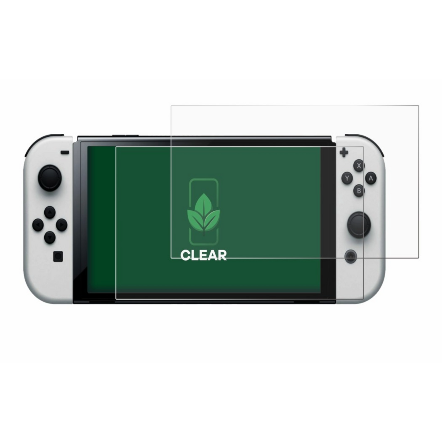 Nintendo Zubehör | Switch OLED Displayschutz 2x ScreenLeaf Clear