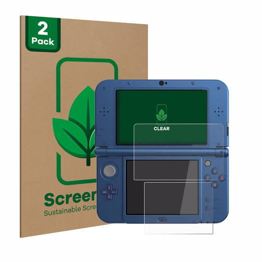 Nintendo Zubehör | N3DSXL Displayschutz 2x ScreenLeaf Clear