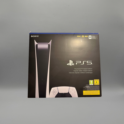 Sony Konsole | PS5 Digital-Edition ink. Controller, OVP etc. - Zustand: GUT
