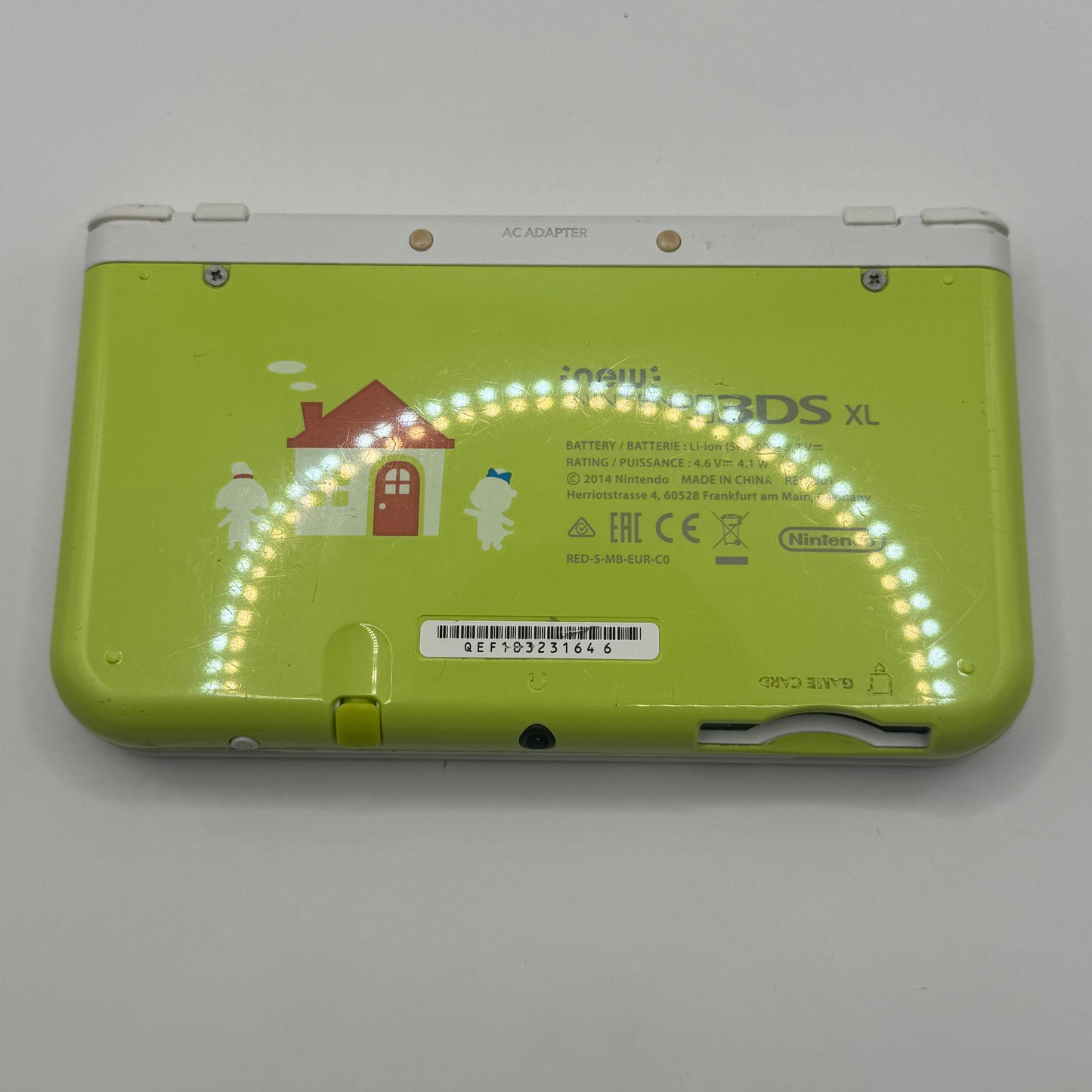 Nintendo Konsole | N3DSXL Animal Crossing Edition (1 x IPS-Display) - Zustand: OK