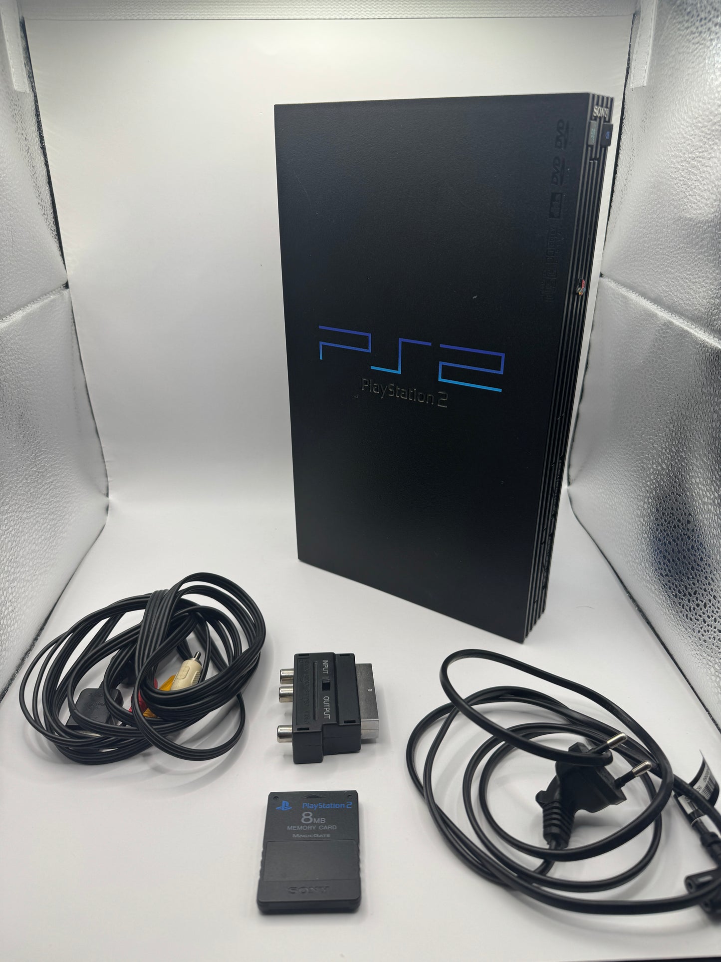Sony Konsole | PS2 inkl. 2 Controller und Zubehör - Zustand: GUT