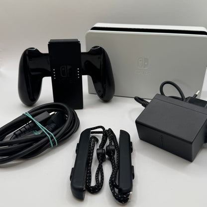 Nintendo Konsole | Switch OLED inkl. Original-Zubehör & Tasche - Zustand: SEHR GUT
