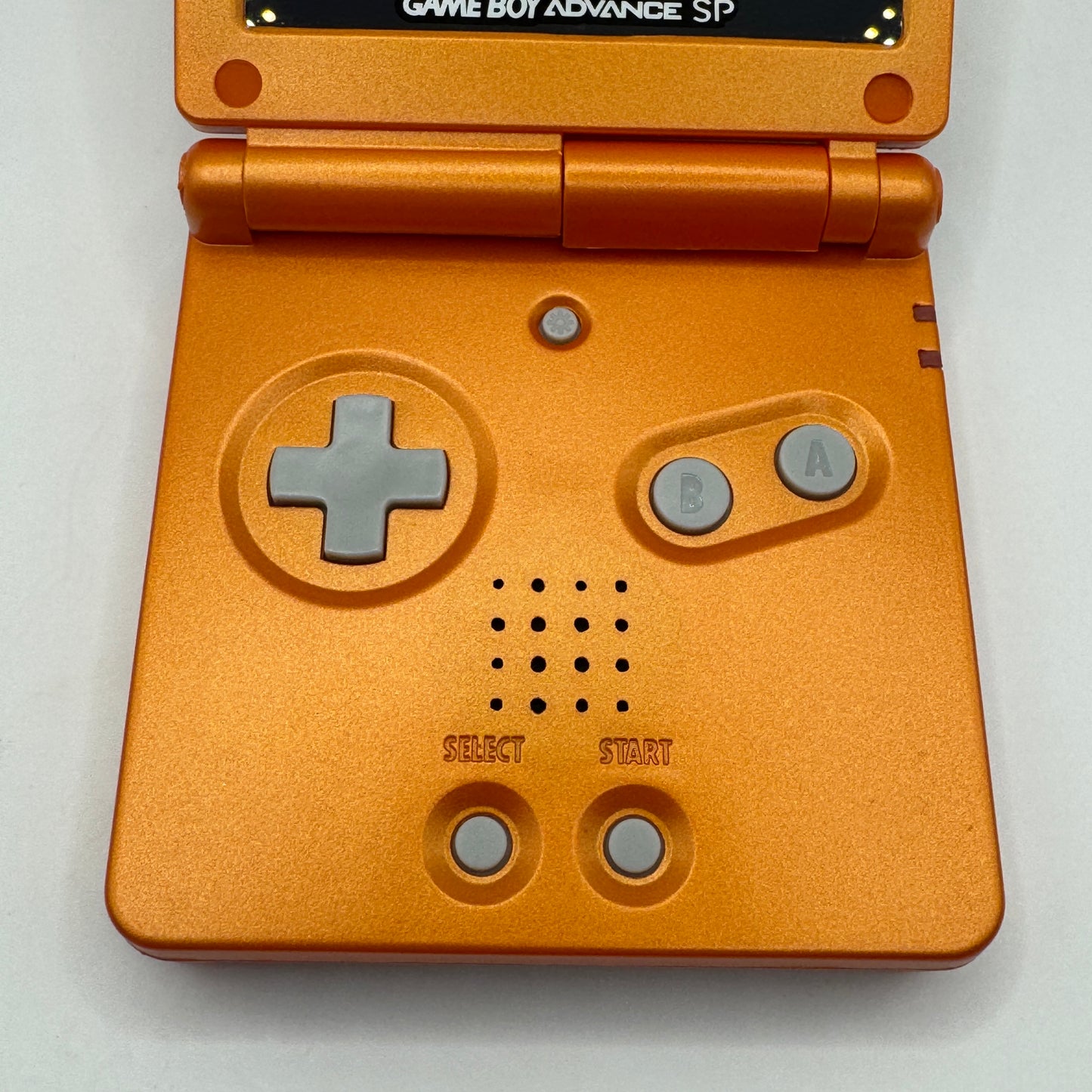 Nintendo Konsole | Game Boy Advance SP mit V5 IPS-Display (Glurak Edition) - Zustand: TOP