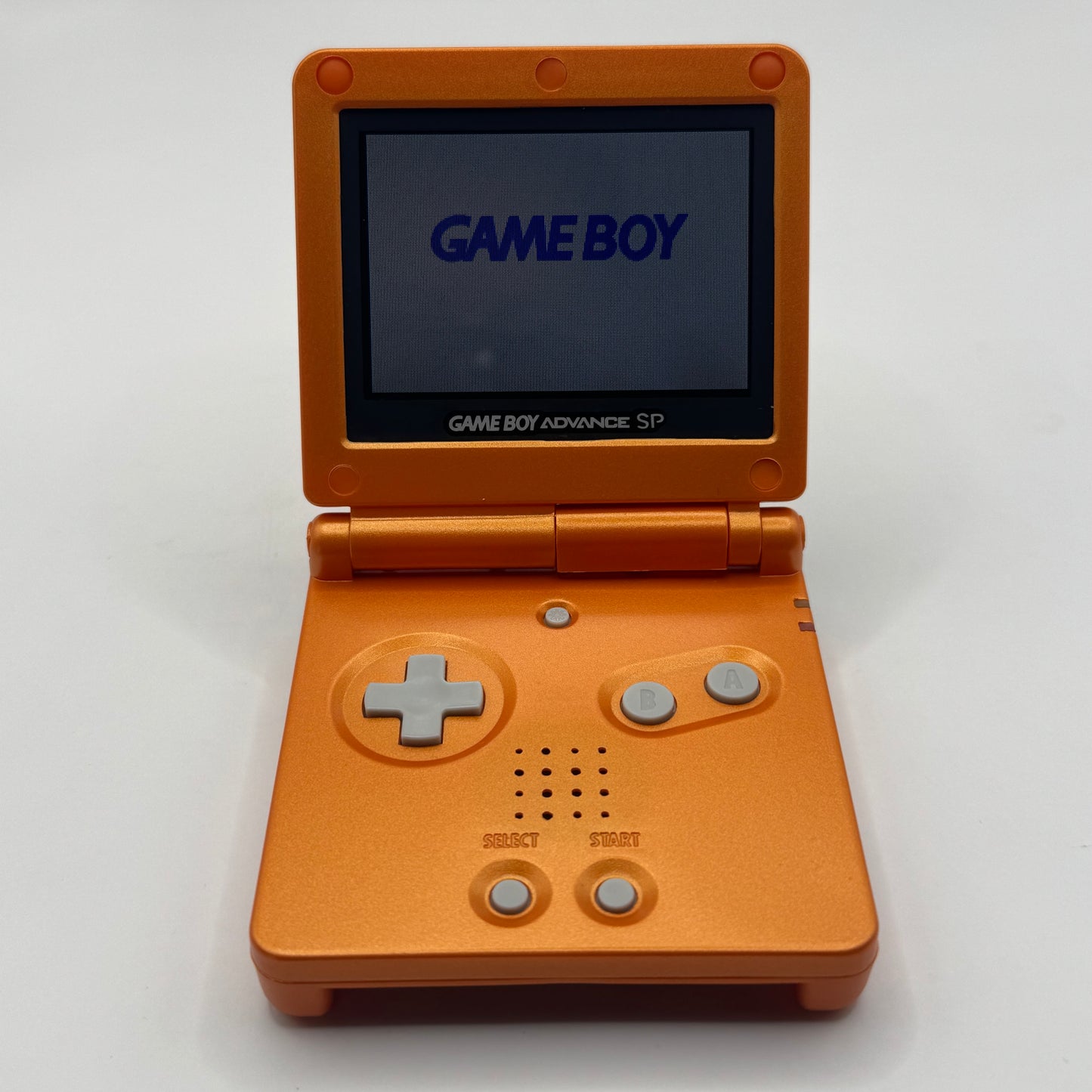 Nintendo Konsole | Game Boy Advance SP mit V5 IPS-Display (Glurak Edition) - Zustand: TOP