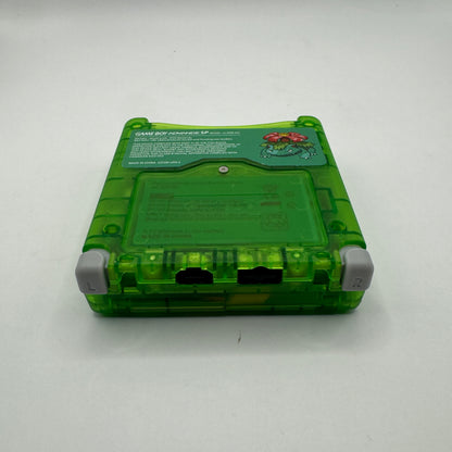 Nintendo Konsole | Game Boy Advance SP mit V5 IPS-Display (Bisaflor Edition) - Zustand: TOP