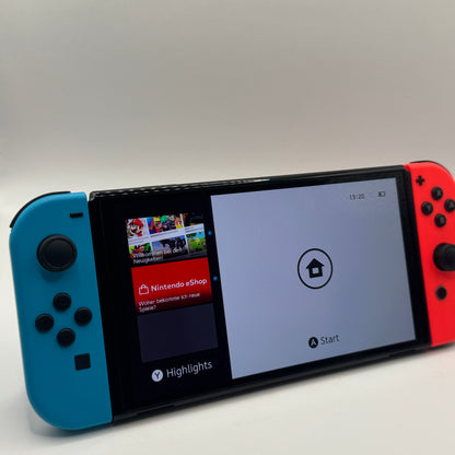 Nintendo Konsole | Switch OLED inkl. Original-Zubehör - ZUSTAND: TOP