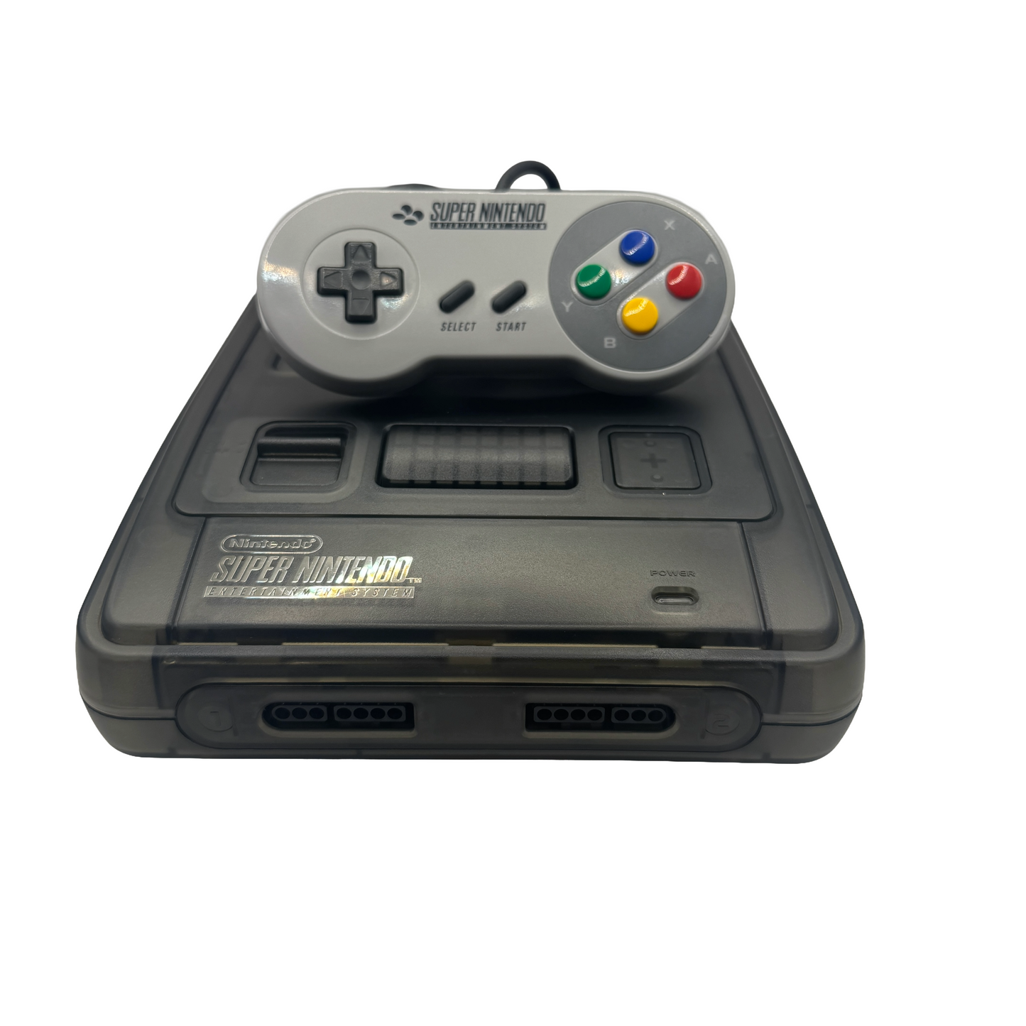 Nintendo Konsole | SNES Custom Gehäuse inkl. Zubehör & Controller