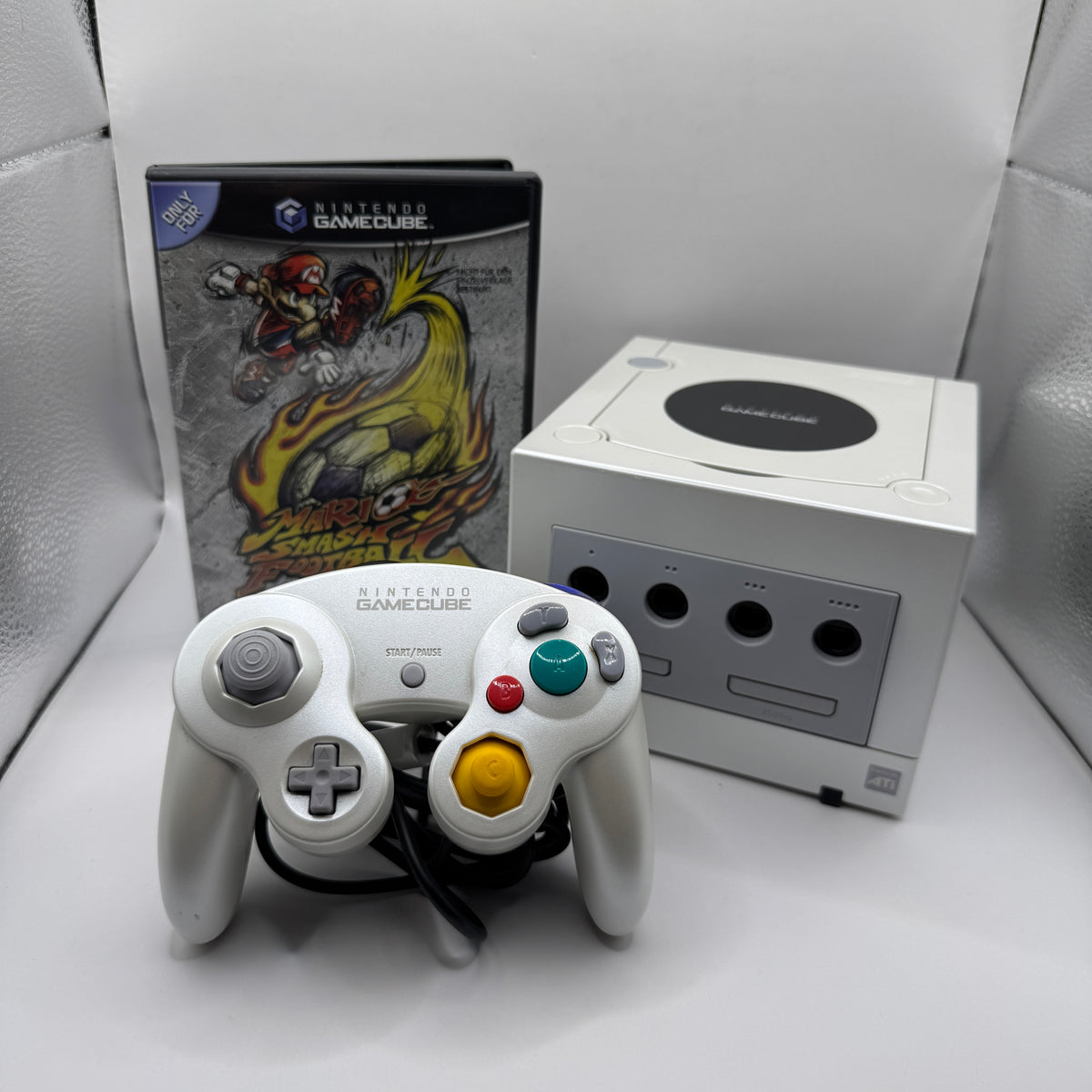 Nintendo Konsole | GameCube Mario Smash Football Pak inkl. Original-Zubehör & Spiel mit OVP