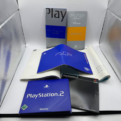 Sony Konsole | PS2 Satin Silver Edition inkl. Original-Zubehör & OVP