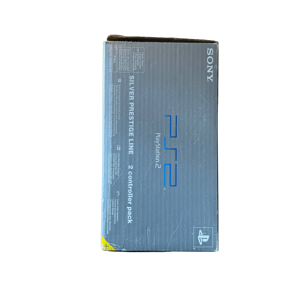 Sony Konsole | PS2 Satin Silver Edition inkl. Original-Zubehör & OVP