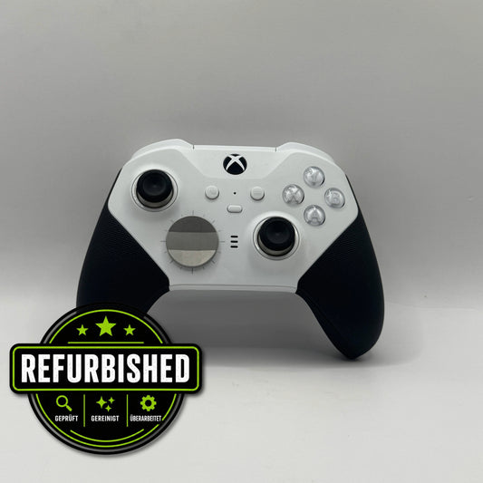 Microsoft Xbox Elite Wireless Controller Series 2 – Core Edition in Weiß, kabelloser Premium-Controller mit austauschbaren Sticks und ergonomischem Design für Xbox Series X|S, Xbox One und Windows-PC.