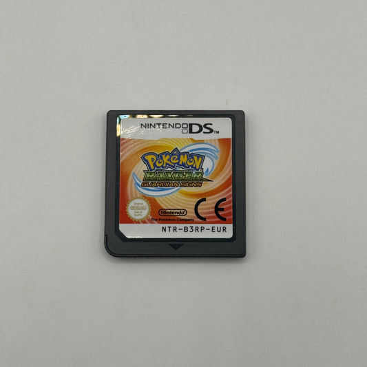 Verpackung des Nintendo DS-Spiels Pokémon Ranger: Spuren des Lichts, ein Action-Adventure, in dem Spieler als Pokémon Ranger Pokémon mithilfe des FangKoms unterstützen und die Oblivia-Region erkunden.