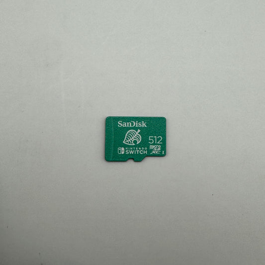512 GB SanDisk MicroSD-Speicherkarte für Nintendo Switch, zur Erweiterung des internen Speichers, geeignet zum Speichern von Spielen, Updates und Spielständen.