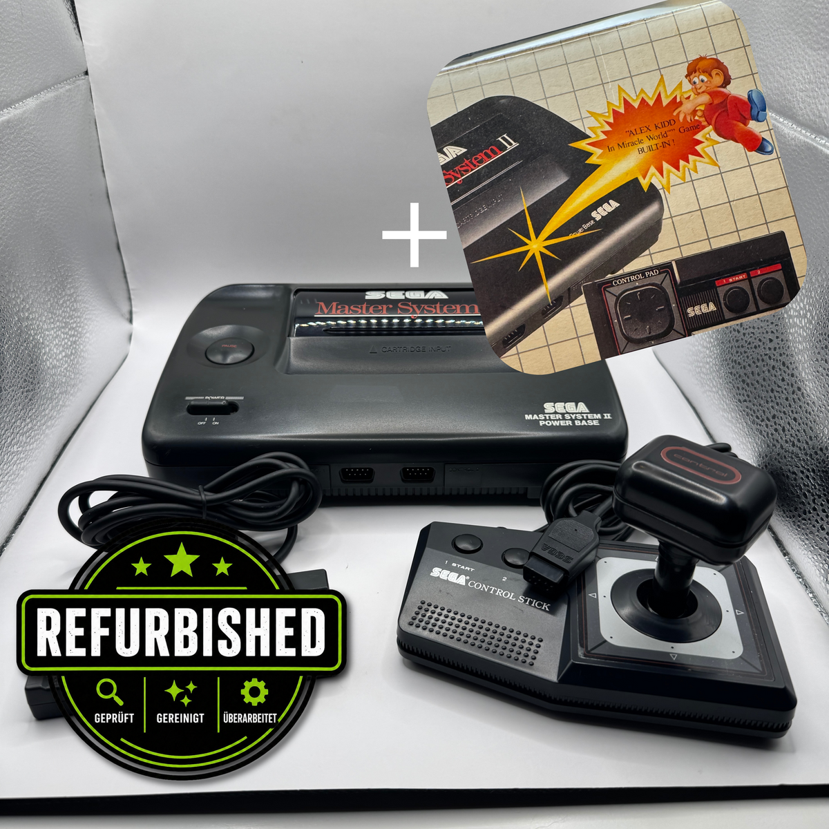 Sega Konsole | Master System 2 inkl. Control Pad & Control Stick OVP