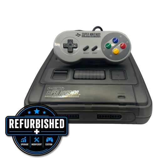 Nintendo Konsole | SNES Custom Gehäuse inkl. Zubehör & Controller